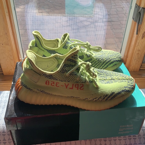 Frozen yellow yeezy - Picture 2 of 5